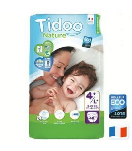 Couches écologiques Jumbo Pack (x50) - T4/L+ (9 à 20 kg)