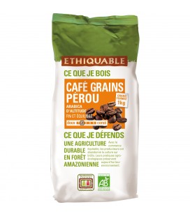 Café 1 kg Pérou GRAINS bio & équitable