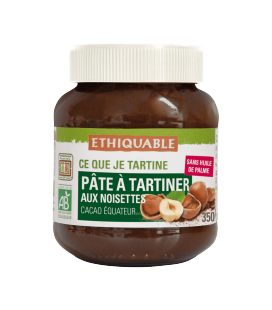 Pâte à Tartiner bio et équitable - RUPTURE DÉFINITIVE