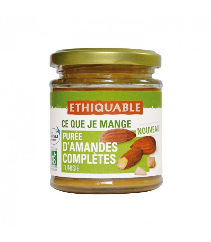 Purée d'Amandes complètes bio & équitable