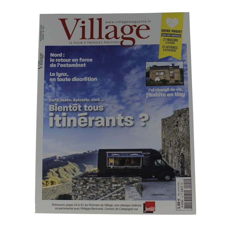Magazine "Village" nov 2019 n°142
