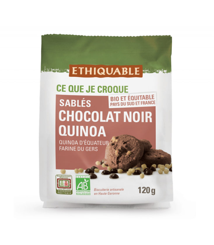 Chocolat au lait Biscuit sablé bio & équitable