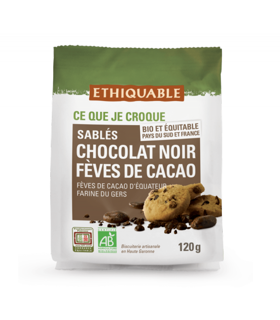 Chocolat au lait Biscuit sablé bio & équitable