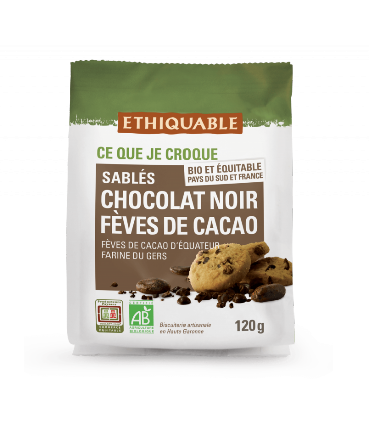 Chocolat au lait Biscuit sablé bio & équitable
