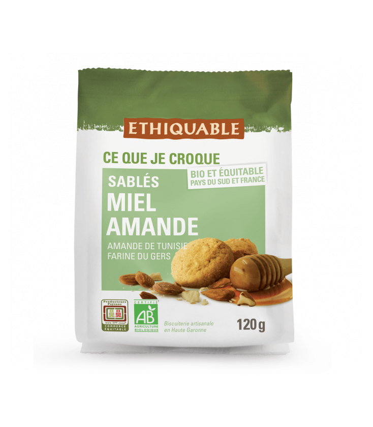Chocolat au lait Biscuit sablé bio & équitable