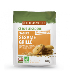 Sablés Sésame Grillé bio & équitable