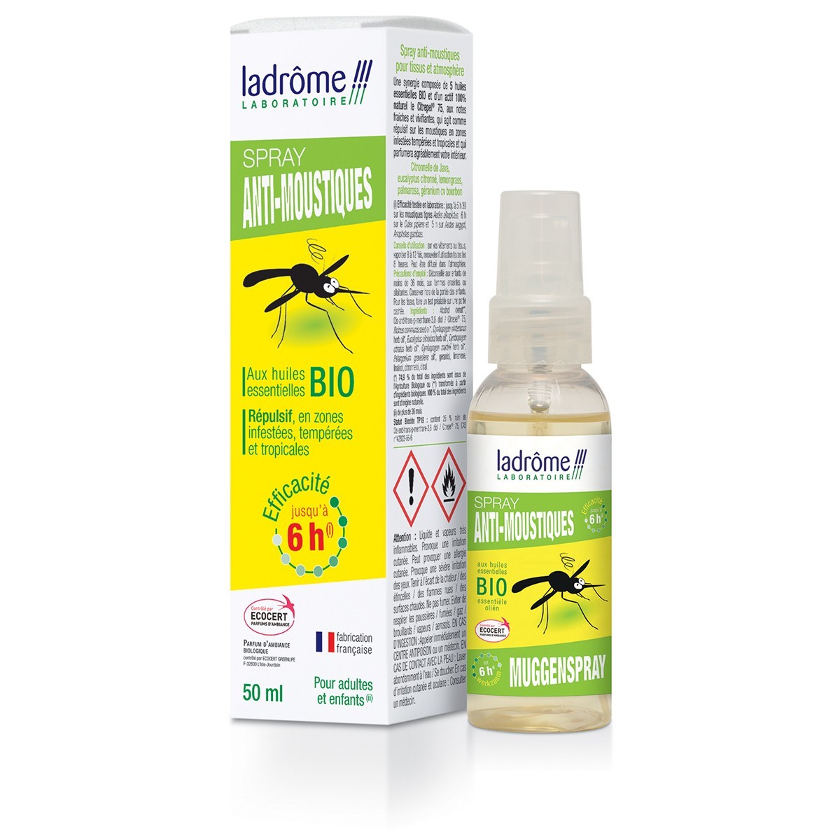 Spray Anti-Moustique Bio - 50 ml