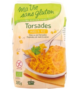 Torsades maïs riz bio & sans gluten