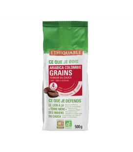 Café Colombie GRAINS bio & équitable - 500 g