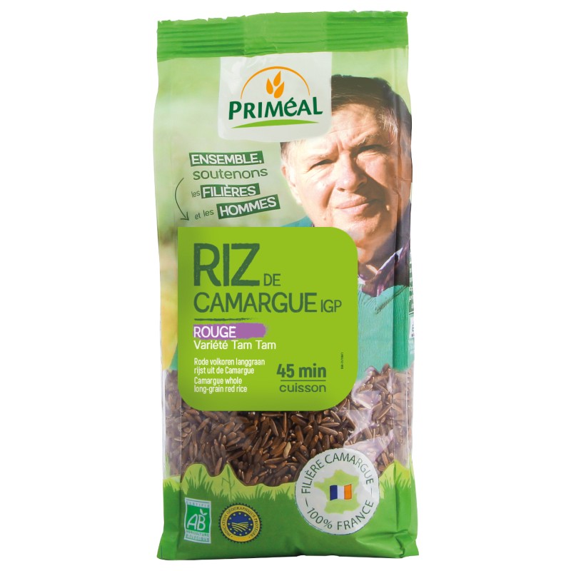 Riz de Camargue rouge, long & complet