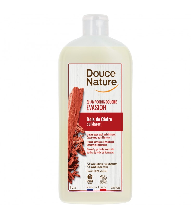 Shampoing douche relaxant au bois de santal