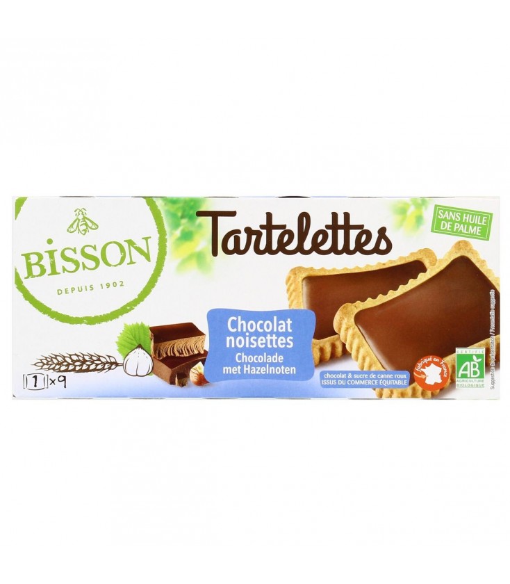 Tartelettes Chocolat Noisettes Bio