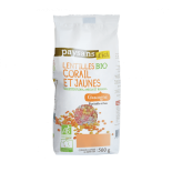 Duo de Lentilles Corail et Jaunes bio & équitable