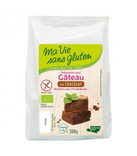 DATE DÉPASSÉE - Préparation pour Gâteau au Chocolat bio & sans gluten