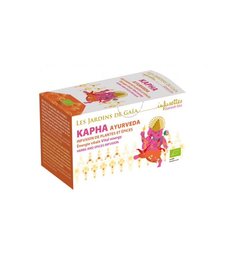 Kapha (Énergie vitale) - Ayurvéda - Infusion de Plantes et Épices bio 