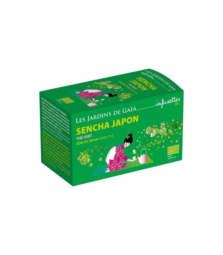 Thé vert Sencha Japon bio & équitable