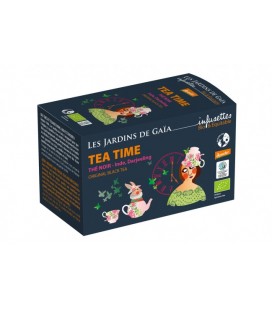 DATE DÉPASSÉE - Tea Time - Thé Noir - Inde, Darjeeling bio & demeter & équitable