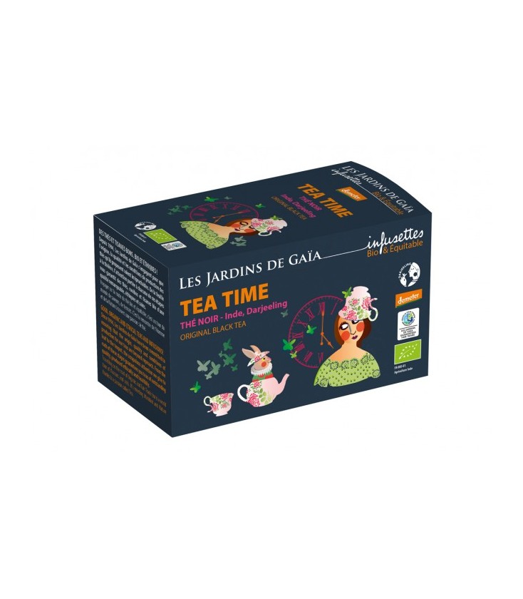 Thé Noir Tea Time bio (demeter) & équitable