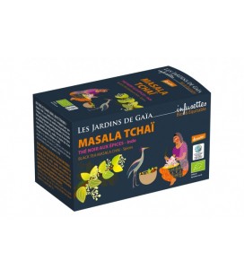 Masala Tchaï - Thé noir aux Épices - Inde bio & demeter & équitable