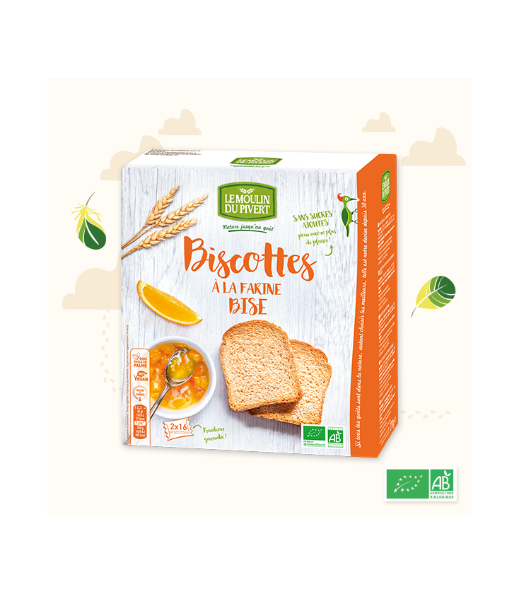 Petits pains grillés épeautre bio & vegan