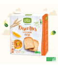 Petits pains grillés épeautre bio & vegan