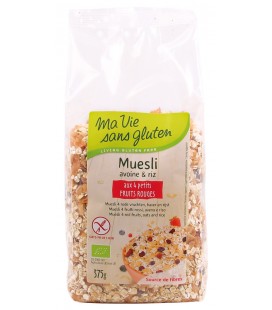 DATE PROCHE - Muesli aux 4 petits fruits rouges bio & sans gluten