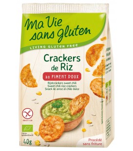 DATE DÉPASSÉE - Crackers de Riz au Piment Doux bio & sans gluten