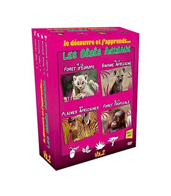 Coffret je découvre les bébés animaux 2, vol. 2