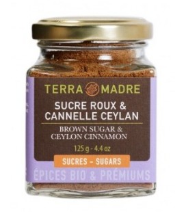 Sucre roux & Cannelle Ceylan bio