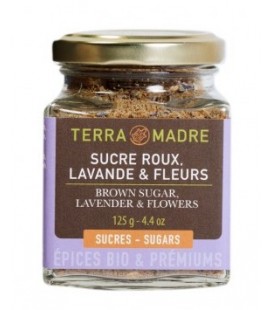 Sucre roux Lavande & Fleurs bio