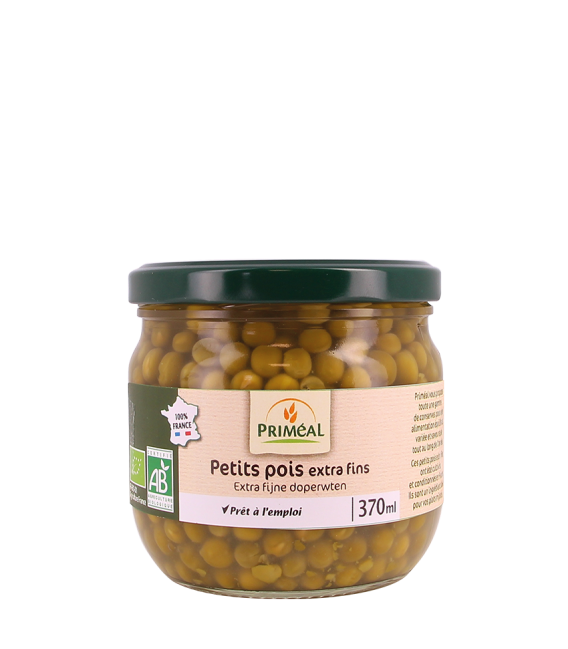 Petits Pois Extra Fins bio