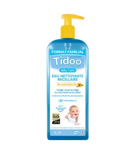 DATE DÉPASSÉE - Eau nettoyante micellaire au calendula bio (1L)