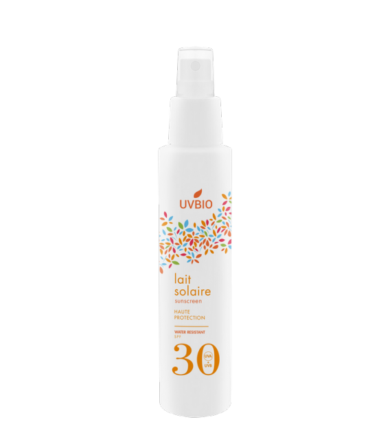 Lait solaire bio indice 30