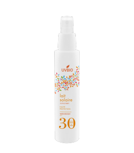 Lait solaire bio indice 30