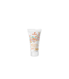 Gel solaire tube SPF 30 UVBIO bio