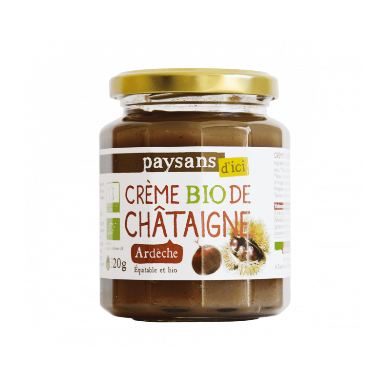 Crème de Châtaigne bio & équitable