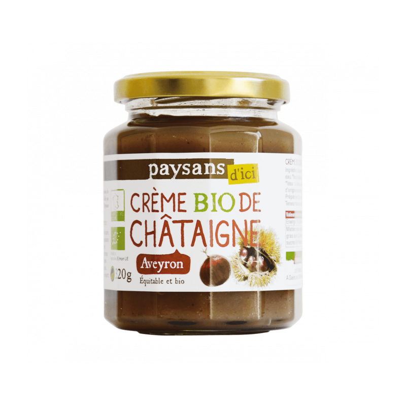 Crème de Châtaigne bio & équitable