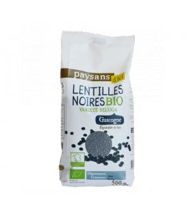Lentilles noires Beluga de Gascogne bio & équitable