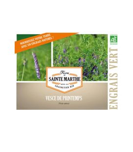 Vesce de Printemps Annuelle pour 50 m² - Engrais Verts reproductibles bio