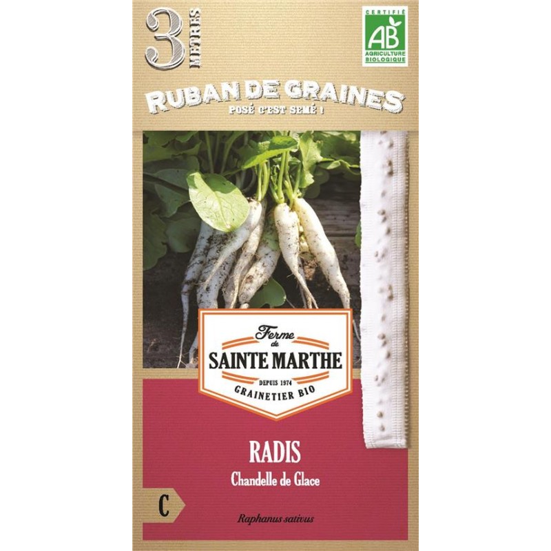 RUBAN DE MÂCHE Vit AB