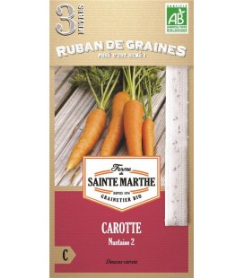 Carotte Nantaise 2 - Semences reproductibles bio