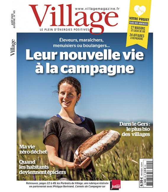 Magazine "Village" août 2020 n°145