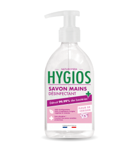 Savon Mains Désinfectant Fleur de Cerisier - Sans Alcool