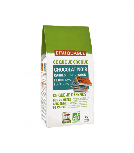 Chocolat Noir Amandes Entières Pérou bio & équitable