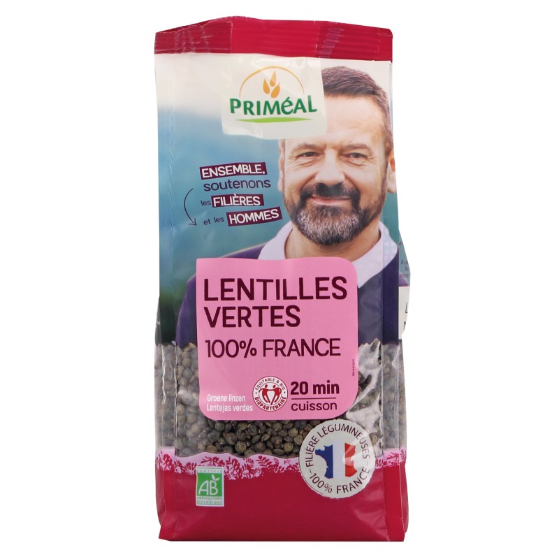 Lentilles vertes bio