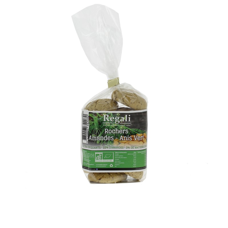 Rochers Amandes-Anis Vert Ultra Croquants bio