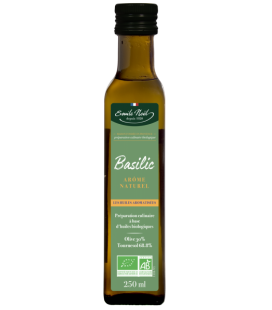 Huile Aromatisée au Basilic Bio & Equitable - 250 ml