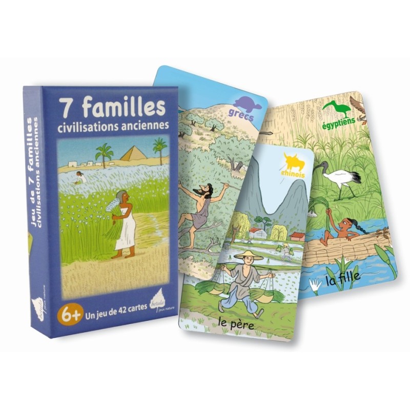 Jeu de 7 familles - le monde des Abeilles