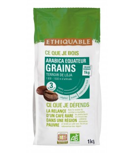 Café Équateur GRAINS bio & équitable (Terroir de Loja) 1 kg