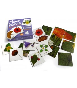 Mémo Nature feuilles et fleurs
